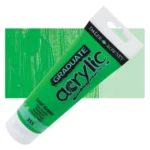 Tubo Acrilico Daler Rowney Graduate 120ml. Verde Hoja 355