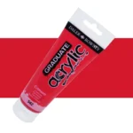 Tubo Acrilico Daler Rowney Graduate 120ml. Carmesí 542