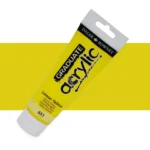 Tubo Acrilico Daler Rowney Graduate 120ml. Amarillo Limon 651