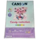 Pad Canson Papel Colorido A4 Candy Collection 120g 15 Hojas