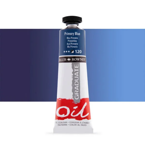 Tubo Oleo Daler Rowney Graduate 38ml. Azul Primario 120