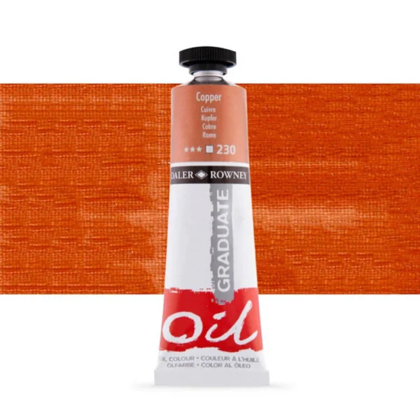 Tubo Oleo Daler Rowney Graduate 38ml. Cobre 230