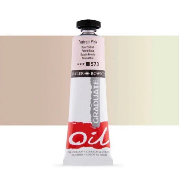 Tubo Oleo Daler Rowney Graduate 38ml. Rosado Melocoton 573