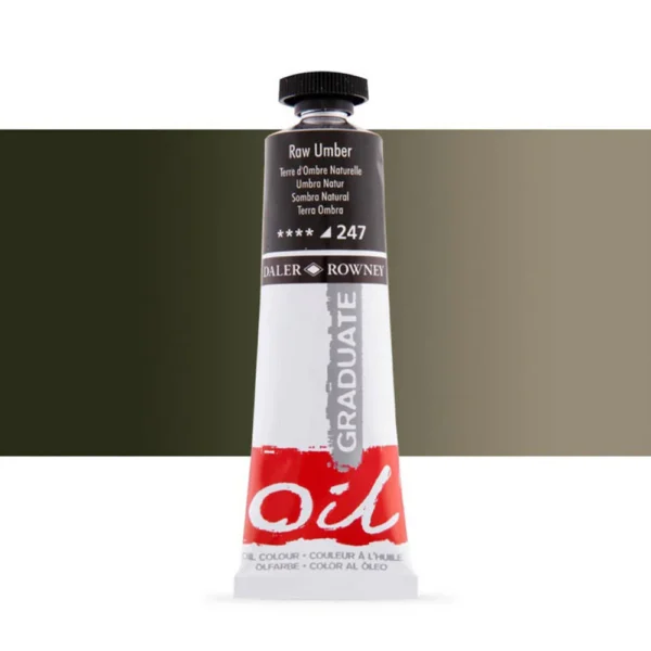 Tubo Oleo Daler Rowney Graduate 38ml. Sombra Natural 247