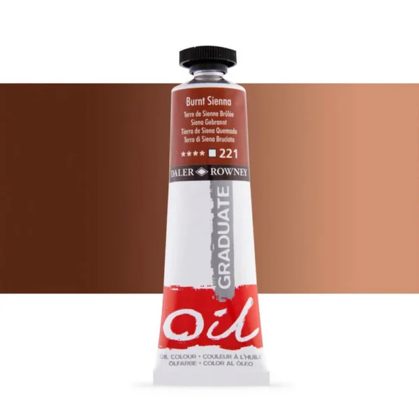 Tubo Oleo Daler Rowney Graduate 38ml. Siena Tostada 221