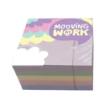 Cubo Notas Adhesivas Pastel 51x51mm 250hjs. Mooving