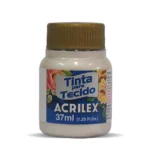 Pintura de Genero Metalizada Acrilex Marfil 37ml