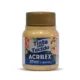 Pintura de Genero Metalizada Acrilex Oro 37ml