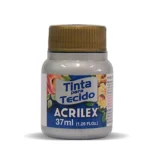 Pintura de Genero Metalizada Acrilex Plata 37ml