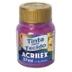 Pintura de Genero Glitter Acrilex Rojo 37ml