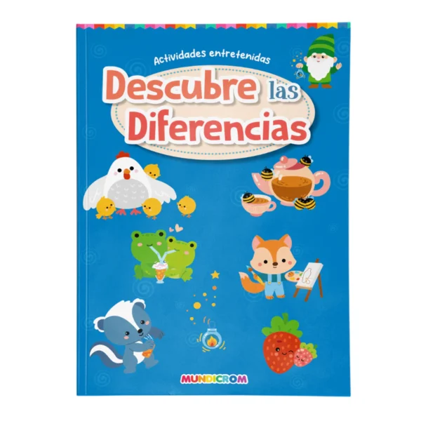 Libro Actividades Entretenidas Descubre las Diferencias Mundicrom