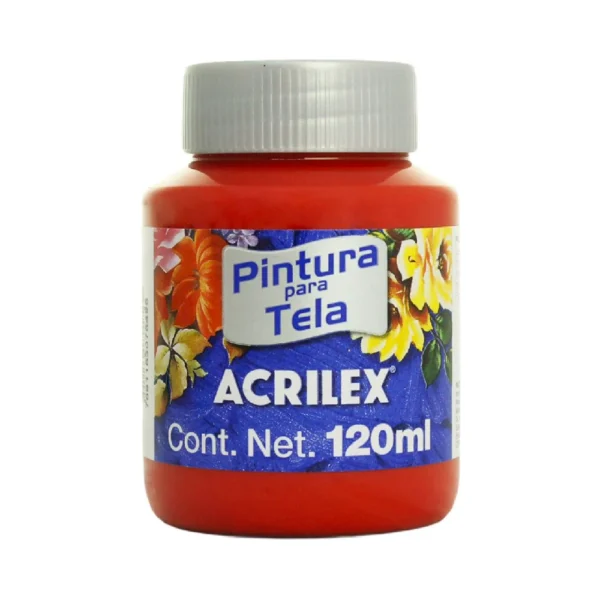 Pintura de Genero Mate Acrilex Rojo Tomate 120ml