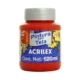Pintura de Genero Mate Acrilex Rojo Tomate 120ml