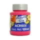 Pintura de Genero Mate Acrilex Rosa Oscuro 120ml