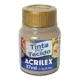 Pintura de Genero Glitter Acrilex Amarillo 37ml