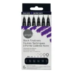 Set 6 Marcadores Tiralineas Daler Rowney Simply