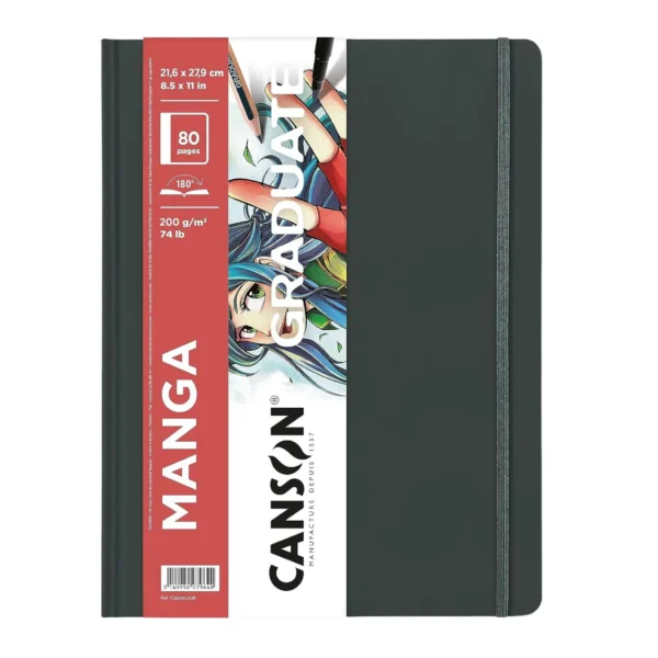 ArtBook Canson Graduate Manga 21,6x27,9cm. 200gr. 40 Hojas