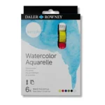 Set Acuarelas Simply 6 Colores 12ml Daler Rowney