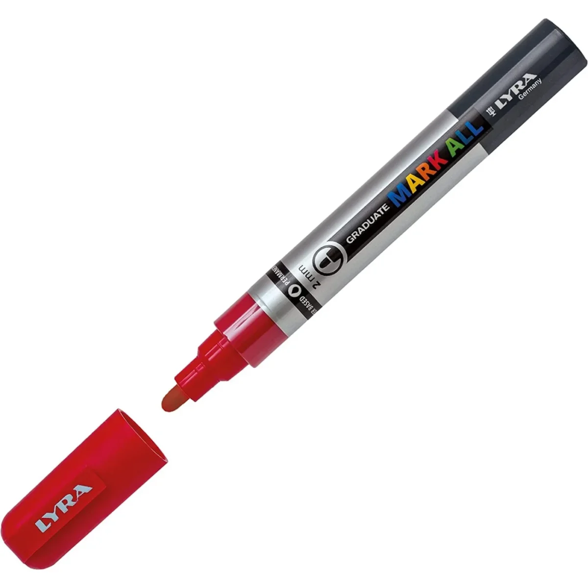 Marcador Acrilico Graduate Mark All Lyra 2mm. Red - Image 1
