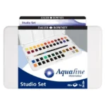 Set Acuarelas Aquafine Travel 48 Colores Caja Plastica Daler Rowney