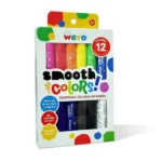 Set 12 Temperas Solidas Wero Smooth Colors