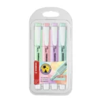 Set 4 Destacadores Swing Cool Pastel Stabilo