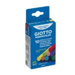 Caja Tiza Giotto Robercolor Colores 10 Unidades