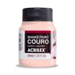 Frasco Pintura para Cuero Acrilex 37ml. Arena Rosa 859