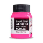 Frasco Pintura para Cuero Acrilex 37ml. Rosa 537