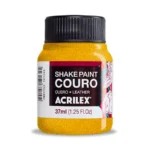 Frasco Pintura para Cuero Acrilex 37ml. Oro 532