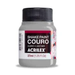 Frasco Pintura para Cuero Acrilex 37ml. Gris 933
