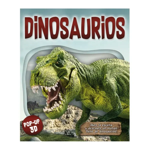 Libro Dinosaurios Pop-Up 3D Mundicrom