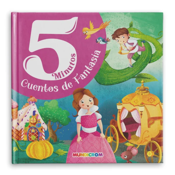 Libro 5 Minutos Cuentos de Fantasias Mundicrom