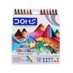 Caja 12 Lapices Doms Mega Tri
