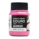 Frasco Pintura para Cuero Acrilex 37ml. Rosa Chicleta 472