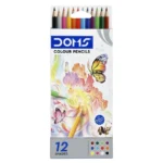 Caja Lapices 12 Colores Doms