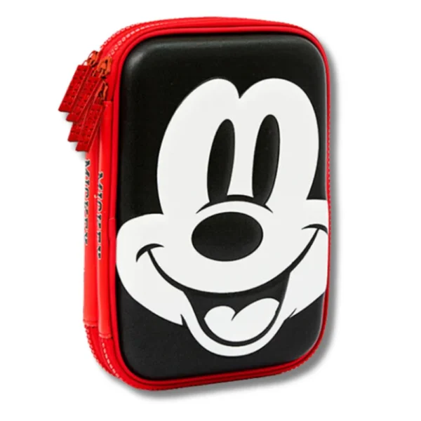 Estuche Doble Cierre Eva Mickey Mooving