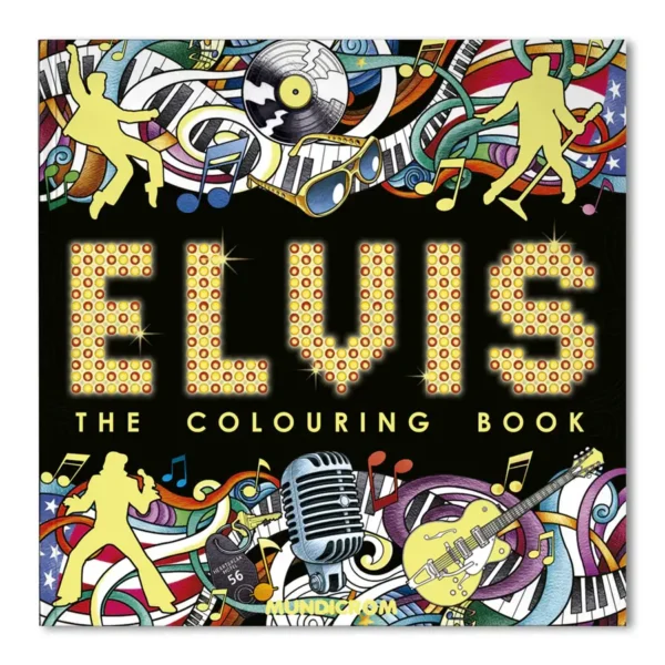Libro para Colorear Elvis Mundicrom