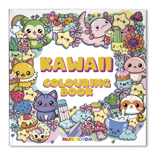 Libro para Colorear Kawaii Mundicrom