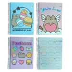Cuaderno Triple Pusheen Carta 105 Hojas Mooving