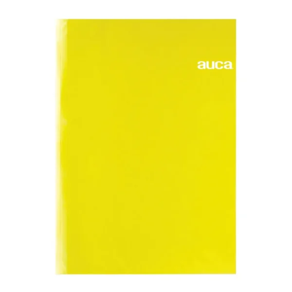 Archivador Plastificado Auca c/Gusano Amarillo 28827