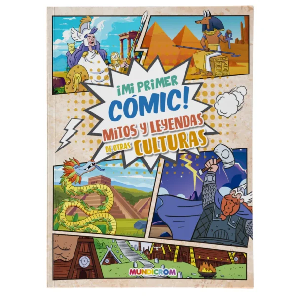 Libro Mi Primer Comic Mitos y Leyendas de otras Culturas Mundicrom