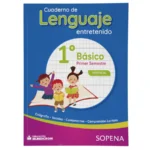 Cuaderno de Lenguaje Entretenido 1°Basico 1er Semestre Vertical Sopena