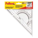 Escuadra Transparente 20cm. 45° Fultons