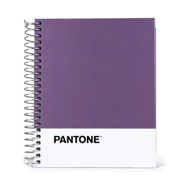 Cuaderno Pocket 5mm. 100hjs. Pantone Colores Metalizados