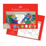 Bolson Cartulina Metalica Faber-Castell 10 Pliegos de 24.8 x 34.6cm. 500003