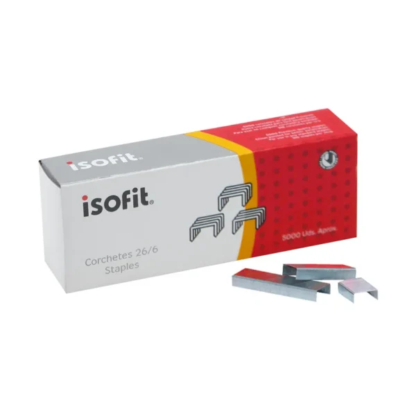 Caja de Corchetes 26/6 5000U. Isofit