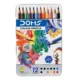 Lata Lapices 12 Colores Doms Super Soft