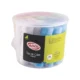 Balde Tiza Jumbo 20U. Colores Surtidos Adix