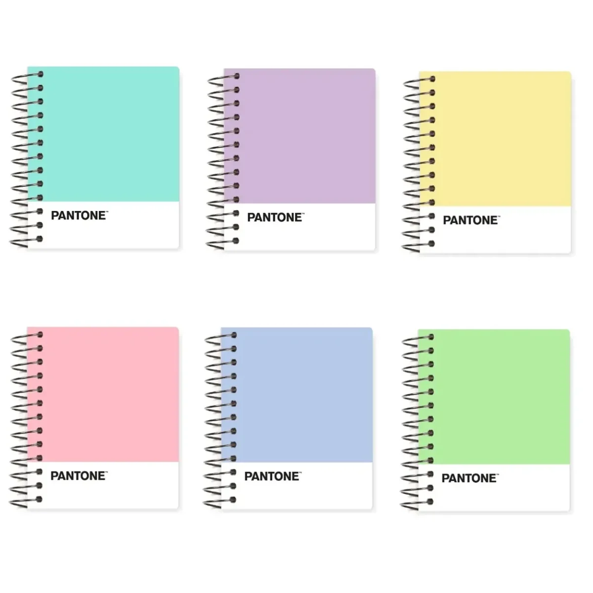 Cuaderno Pocket 5mm. 100hjs. Pantone Colores Pastel - Image 2